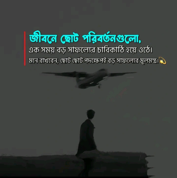 সফলতা নিয়ে ফেসবুক স্ট্যাটাস 