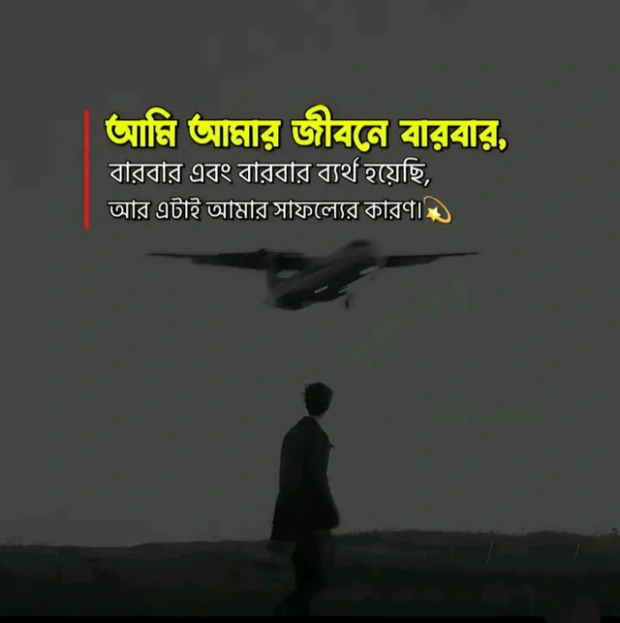 সফলতা নিয়ে স্ট্যাটাস